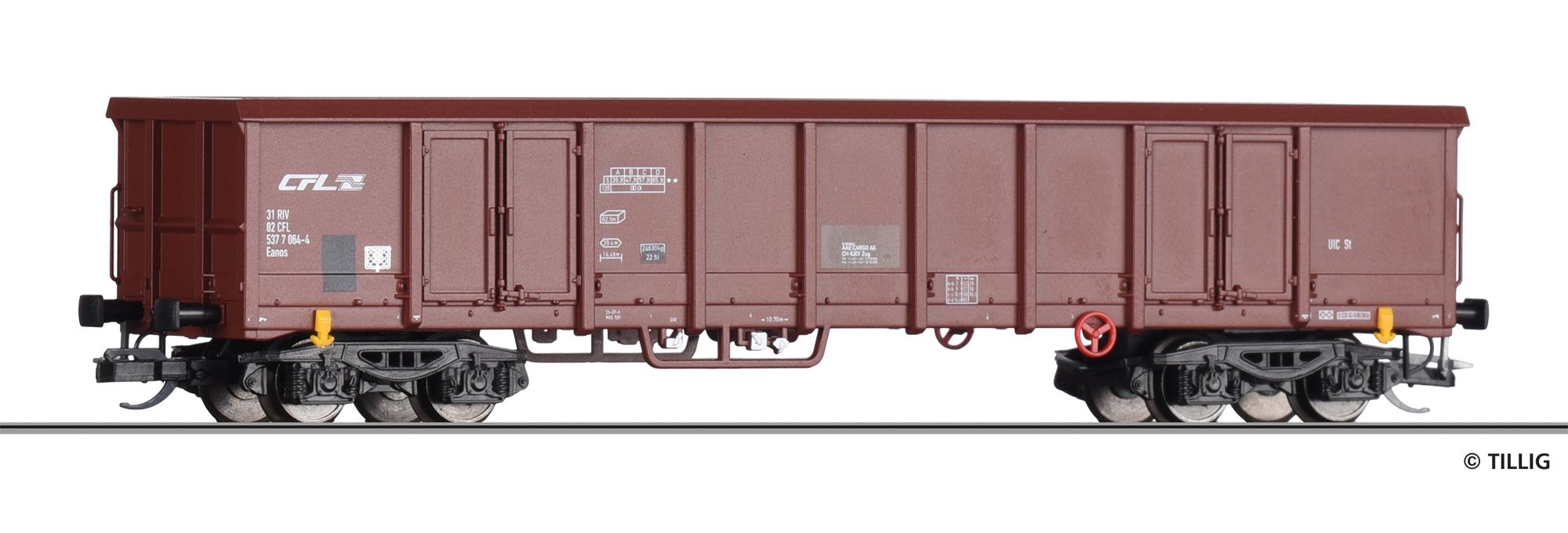 15671 Tillig - off. G�terwagen, CFL, Ep.V - Spur TT