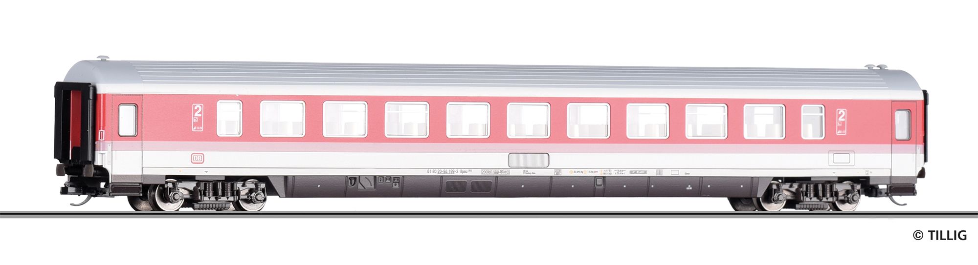 16516 Tillig - Reisezugwagen Bpmz, DB, Ep.IV - Spur TT