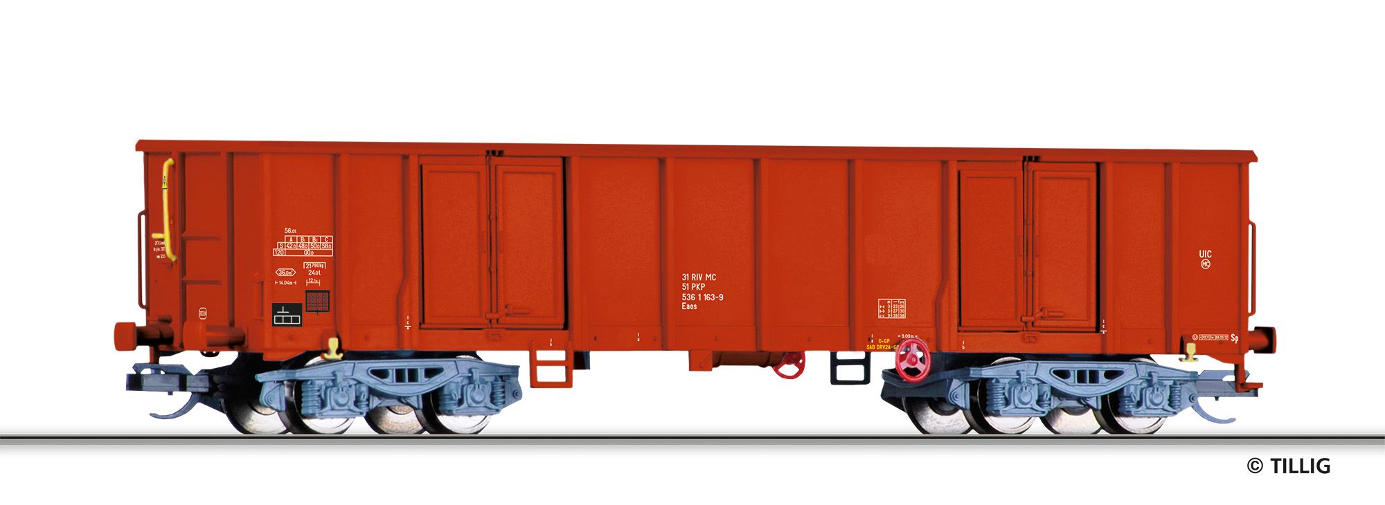 18231 Tillig - off. G�terwagen, PKP, Ep.IV - Spur TT