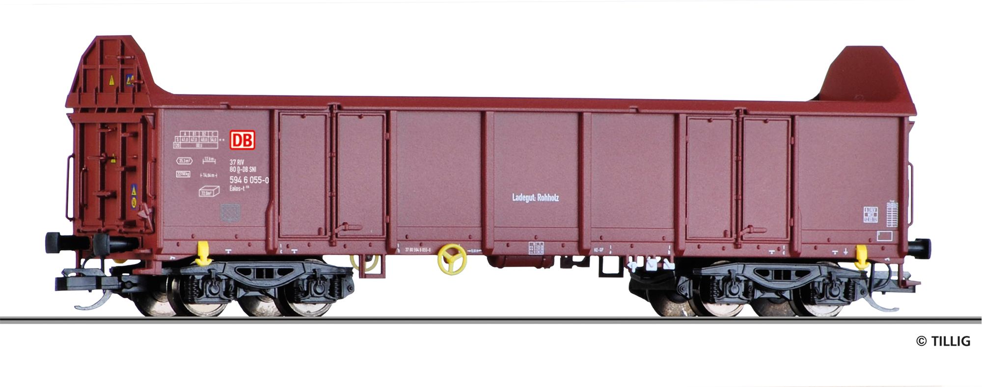 18233 Tillig - off. G�terwagen, DBAG, Ep.VI - Spur TT