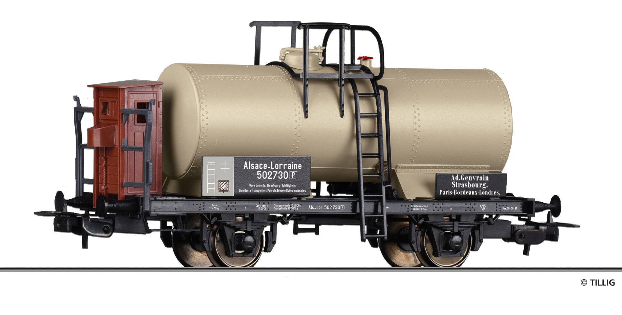77055 Tillig - Kesselwg.m.Brhs., AL, Ep.II - Spur H0