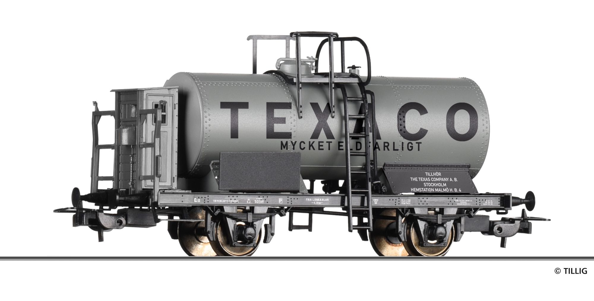 77056 Tillig - Kesselwg.m.Brhs., SJ, Ep.II - Spur H0