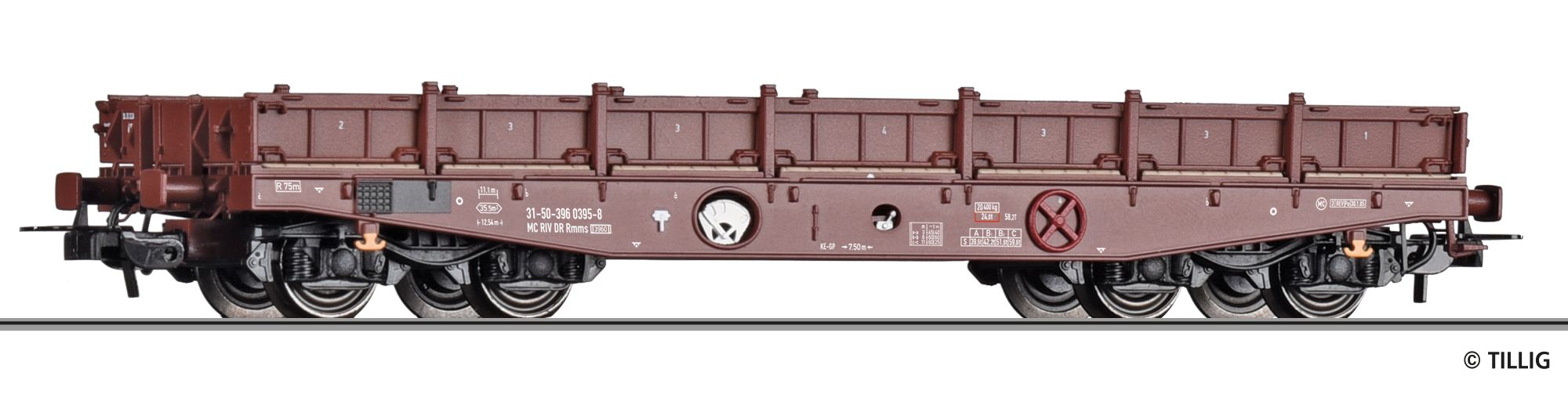 79606 Tillig - Schwerlastwagen, DR, Ep.IV - Spur H0