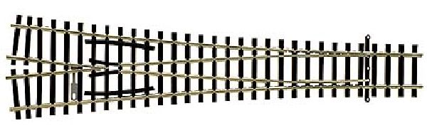 83380 Tillig - Au�enbogenweiche ABW 15� R1273/7 5� - Spur TT