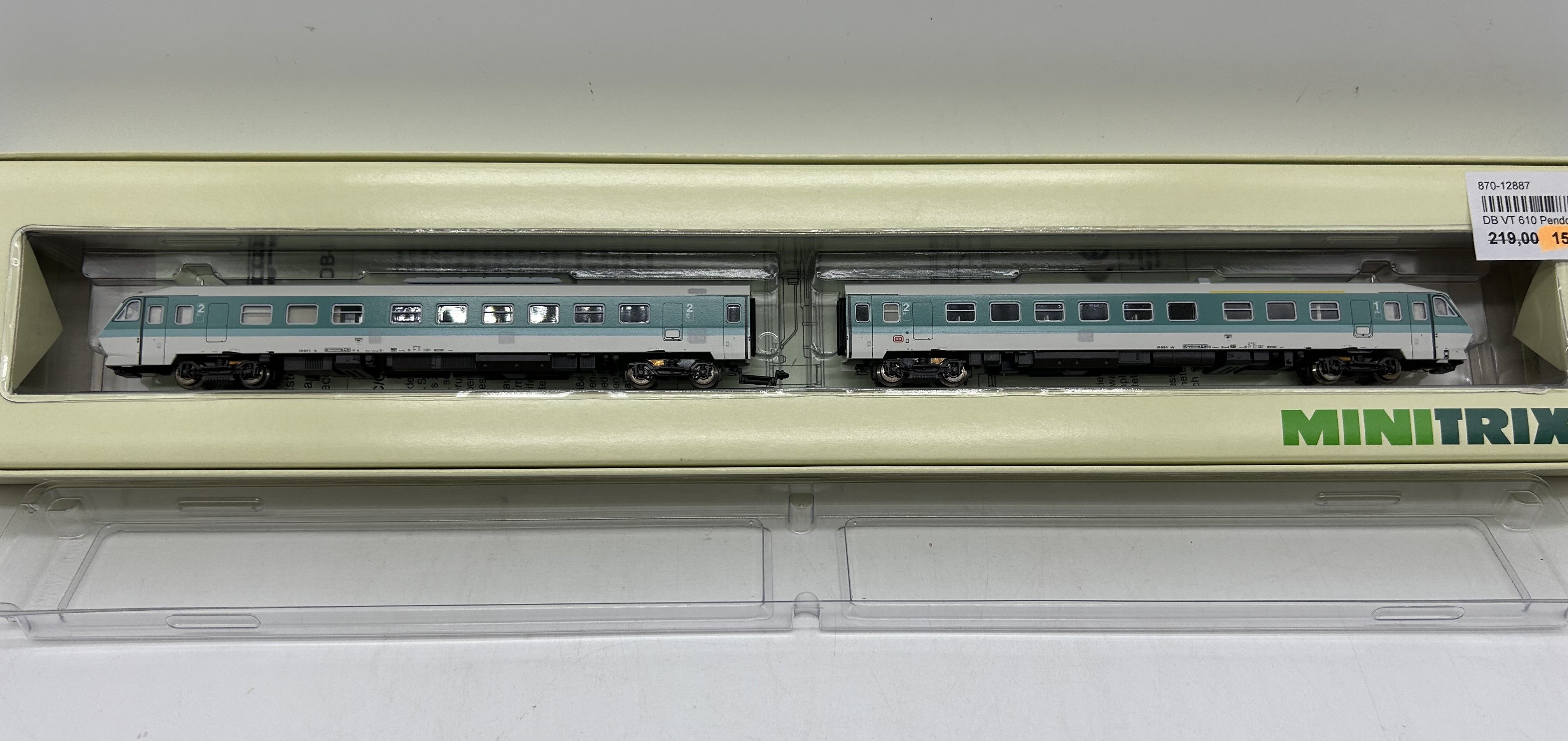Dieseltriebzug Pendolino der DB, mit OVP