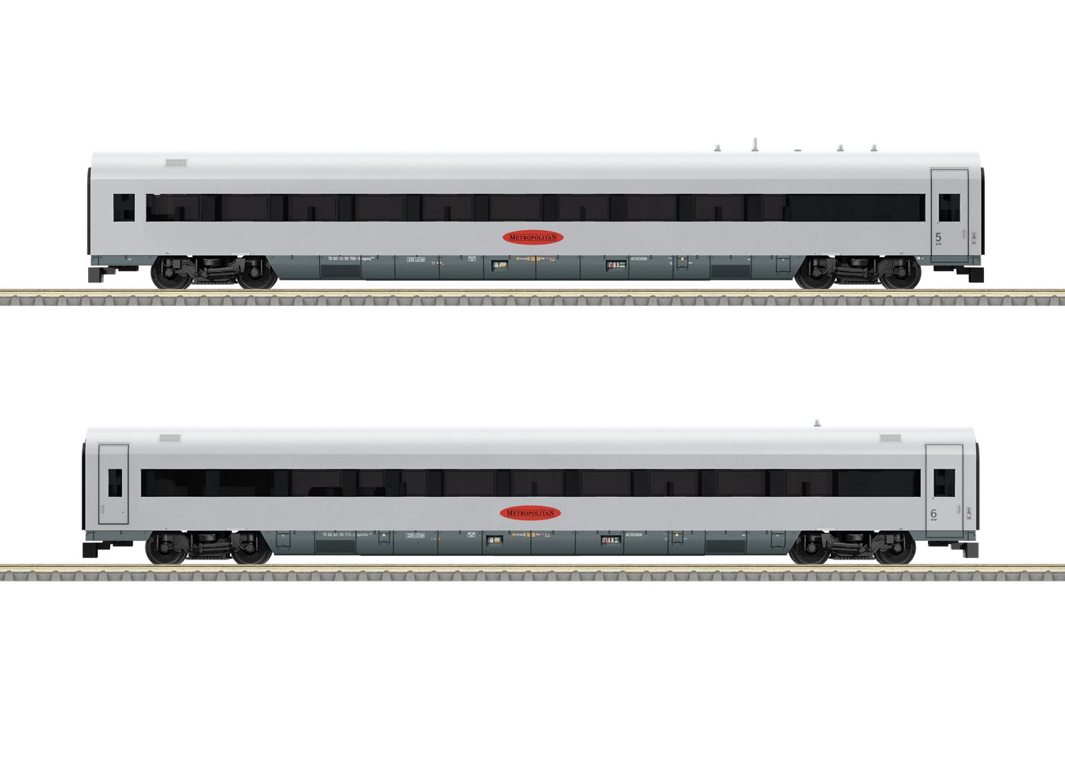 15161 Trix - METROPOLITAN Wagenset 2 2-tlg. INSIDER 2023 - Spur N