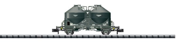 15279 Trix - Display 6  St�ck Staubsilowagen DB - Spur N