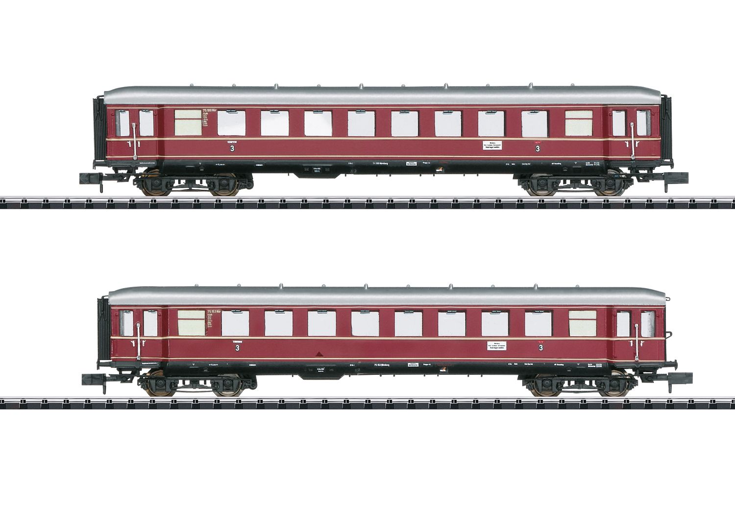 15406 Trix - Pers.wg.-Set Nahverkehrszug - Spur N