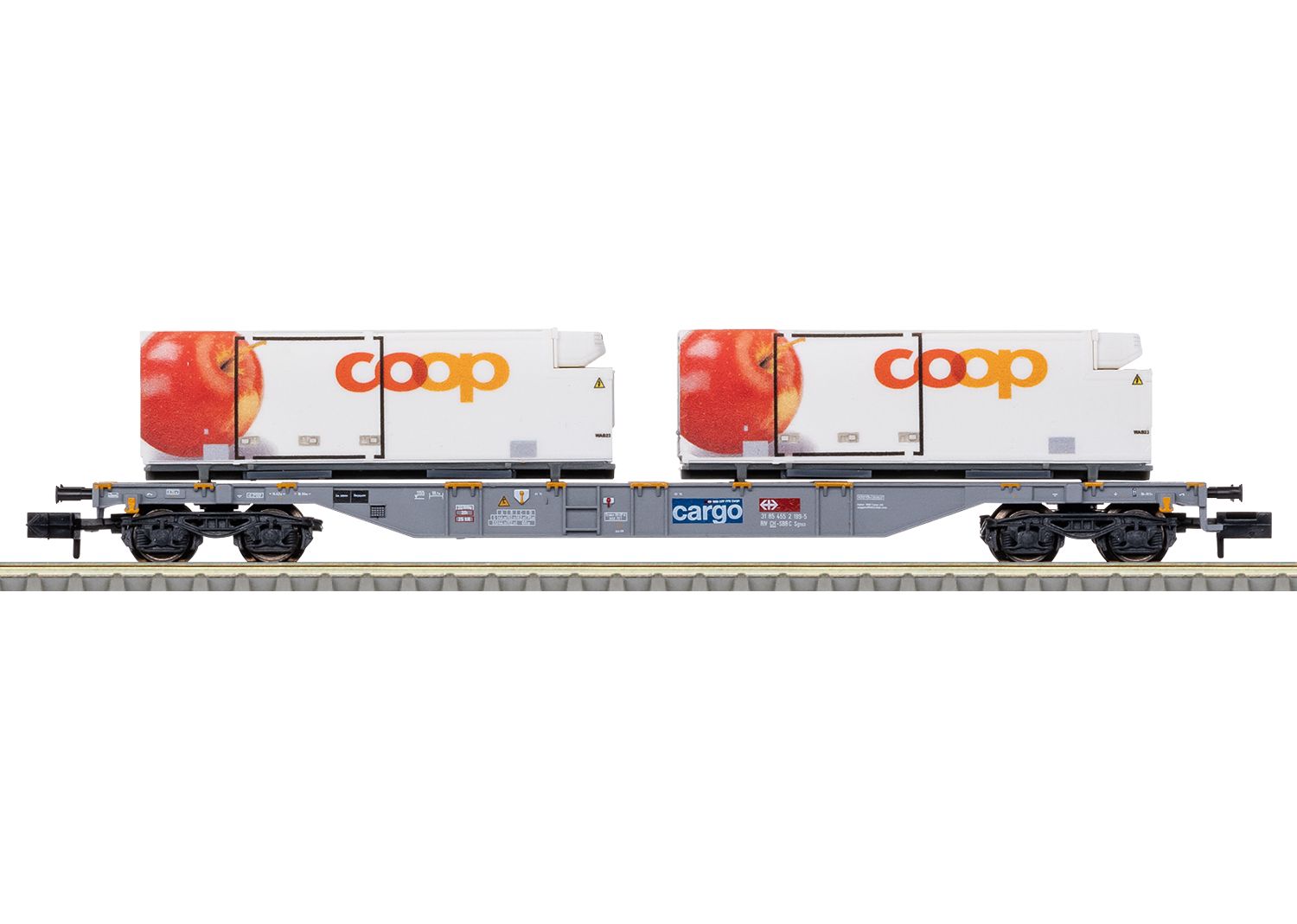 15495 Trix - Containertragw.Leensmittelt. - Spur N