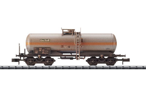 Chlorgas-Kesselwagen der Firma "On Rail" der "DB AG" -gealtert- i