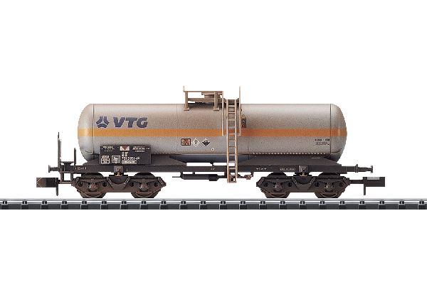 Chlorgaskesselwagen VTG der DB AG gealtert Spur N