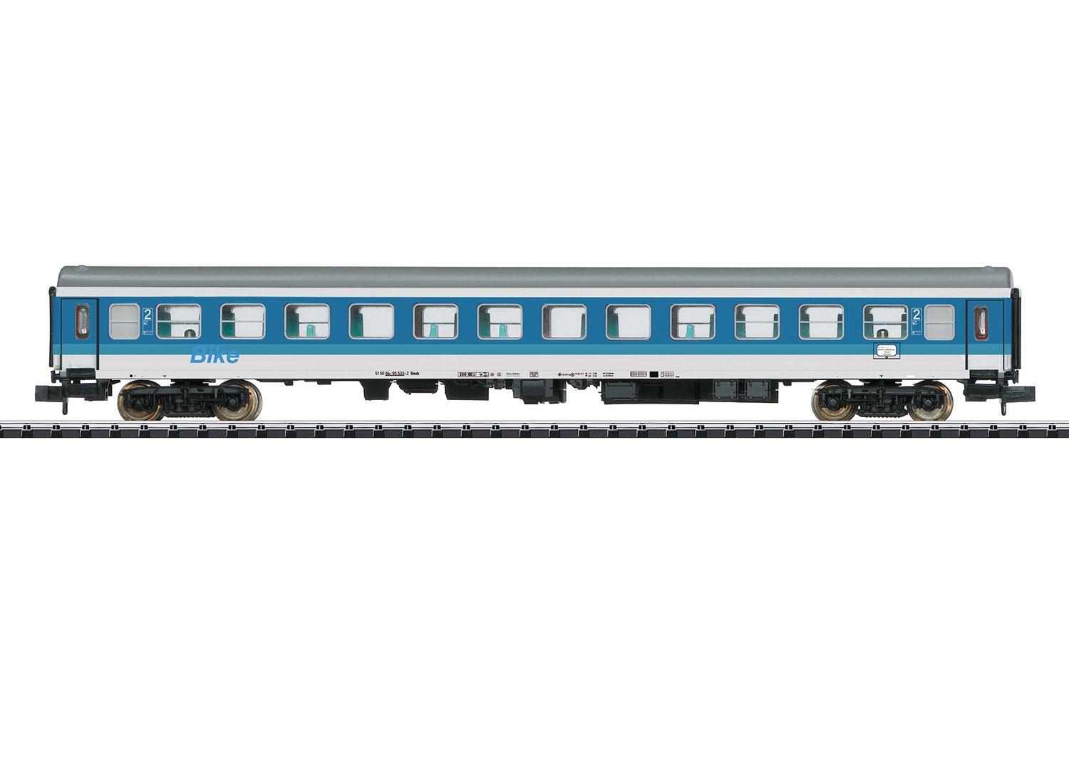15899 Trix - Personenwagen Interregio 2.Kl - Spur N