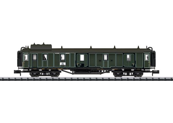 Schnellzug-Packwagen Bauart PPü der K.Bay.Sts.B. in Ep.I