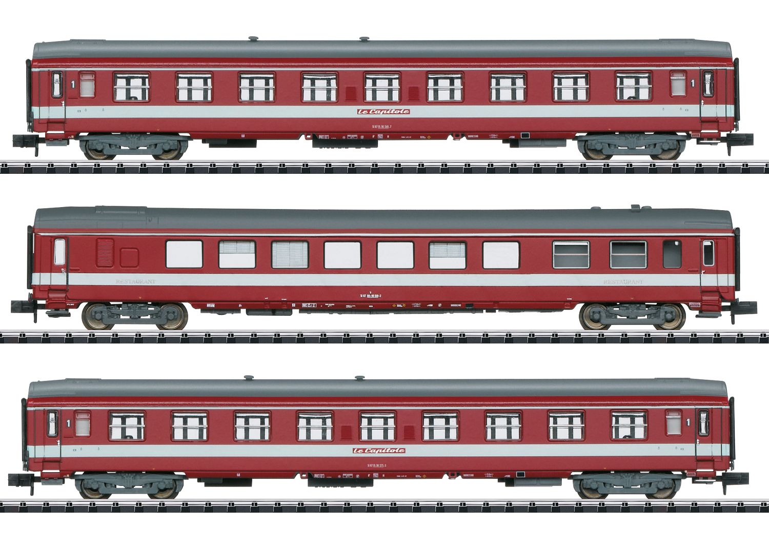 18218 Trix - Wagen-Set Le Capitole SNCF IV 3-tlg. - Spur N