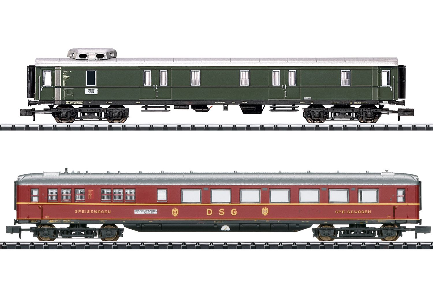 18286 Trix - Schnellzugw.-Set 1 DB - Spur N