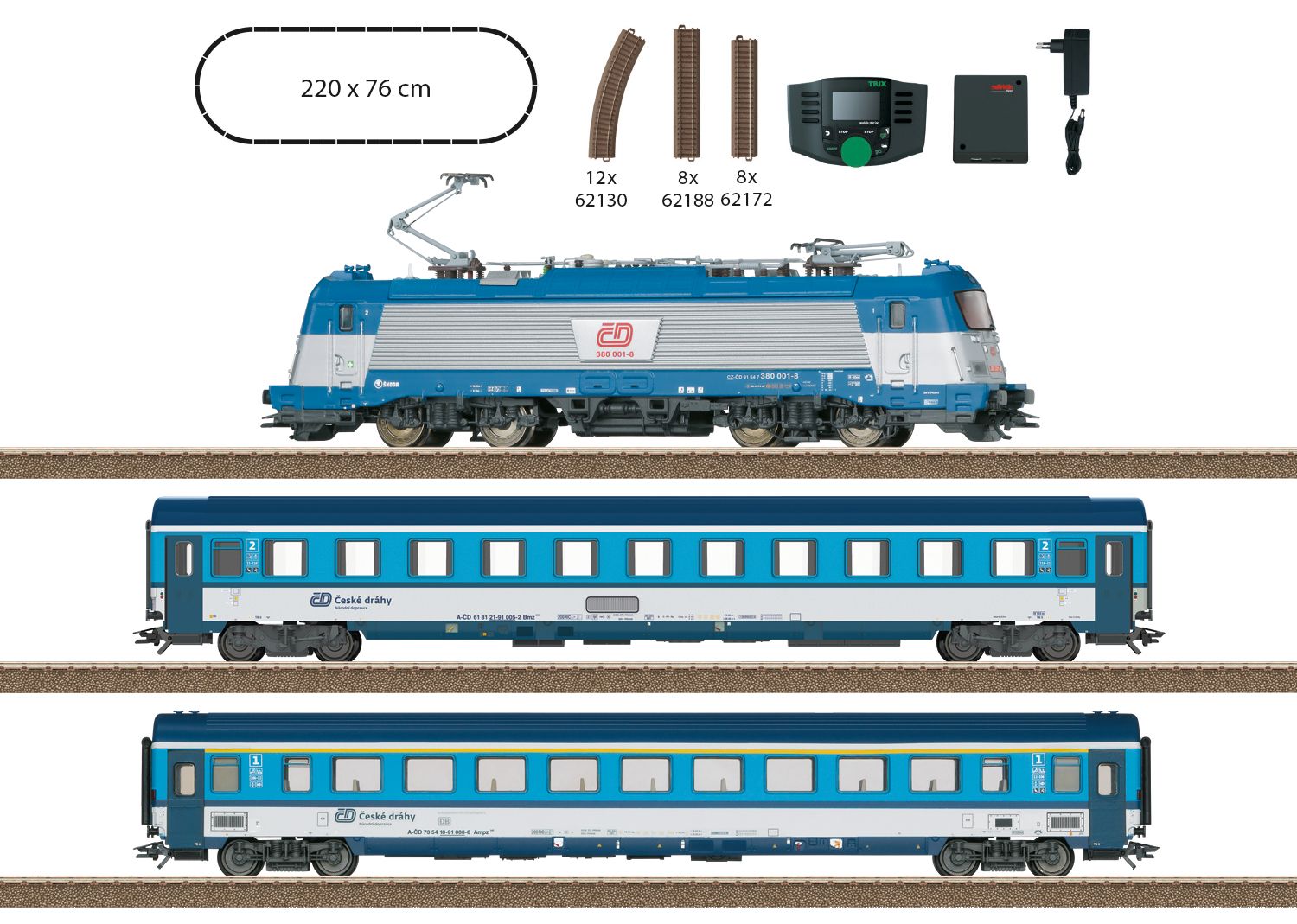 Startpackung "Personenzug der ČD"