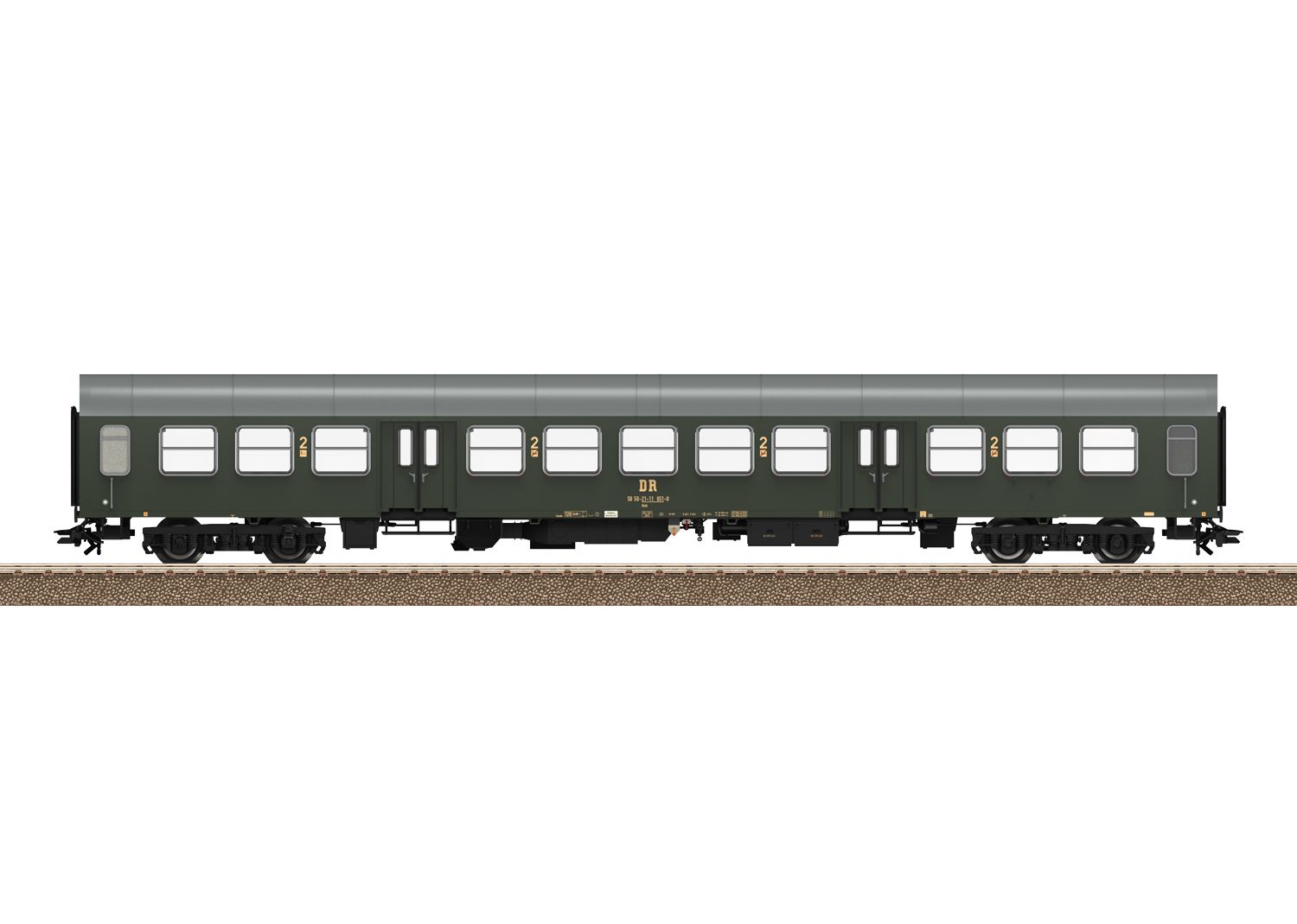 23181 Trix - Personenwagen 2. Kl.DR - Spur H0
