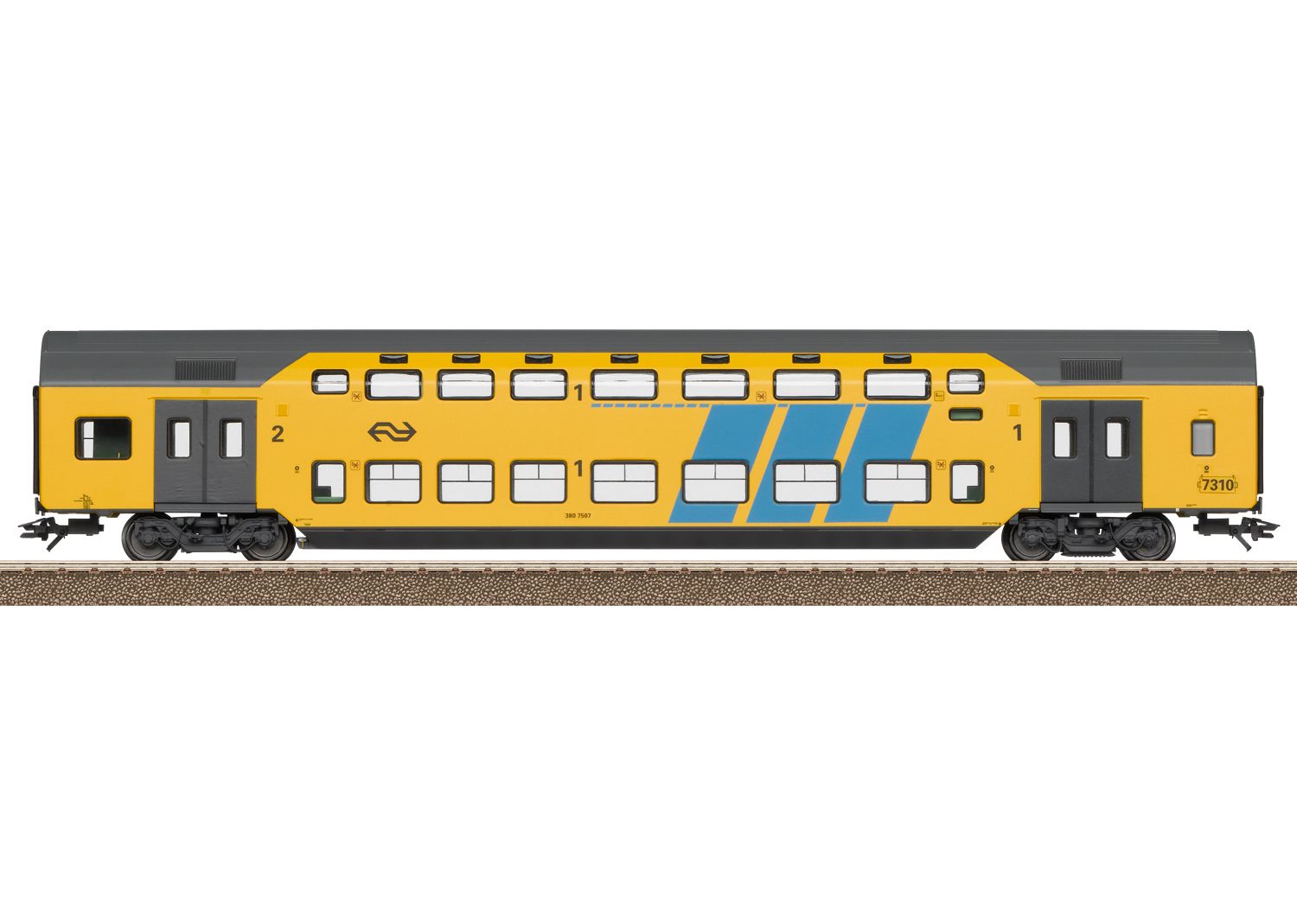 23277 Trix - Doppelstockwagen 1./2.Kl.NS - Spur H0