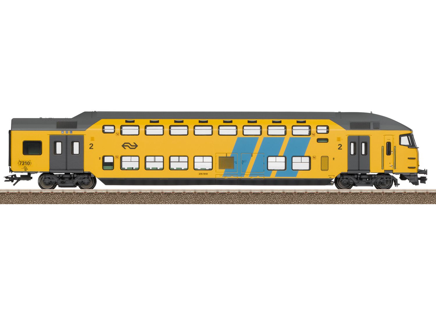 Doppelstock-Steuerwagen 2. Klasse