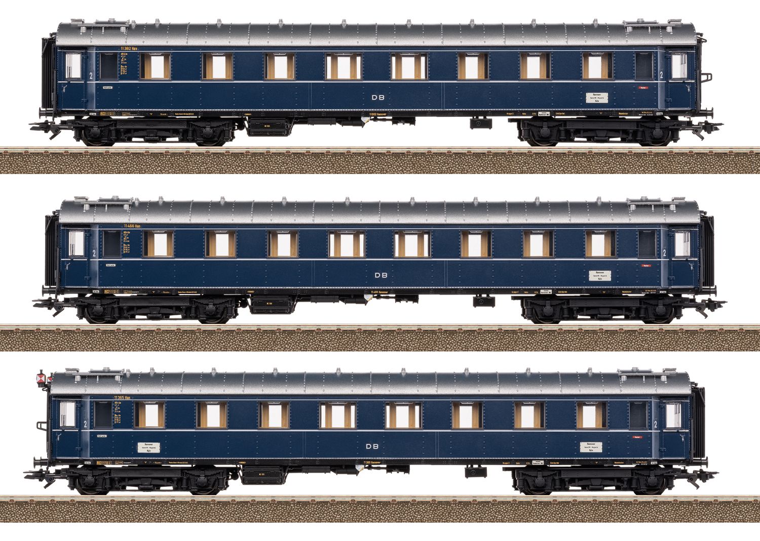 23628 Trix - Schnellzugwagen-Set Dom-Pfeil INSIDER 01/2026 - Spur H0