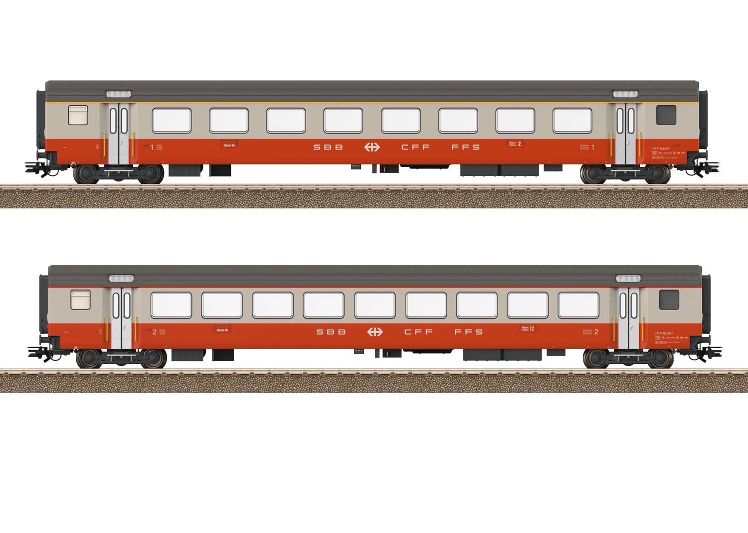 23691 Trix - Personenwagen-set Swiss Expr. - Spur H0
