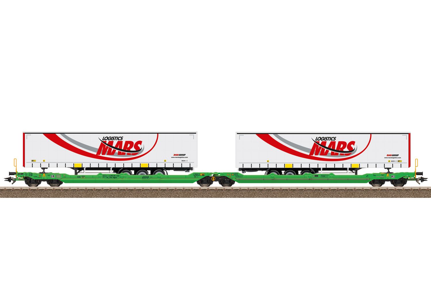 24473 Trix - Gelenk-Taschenwagen CFL - Spur H0