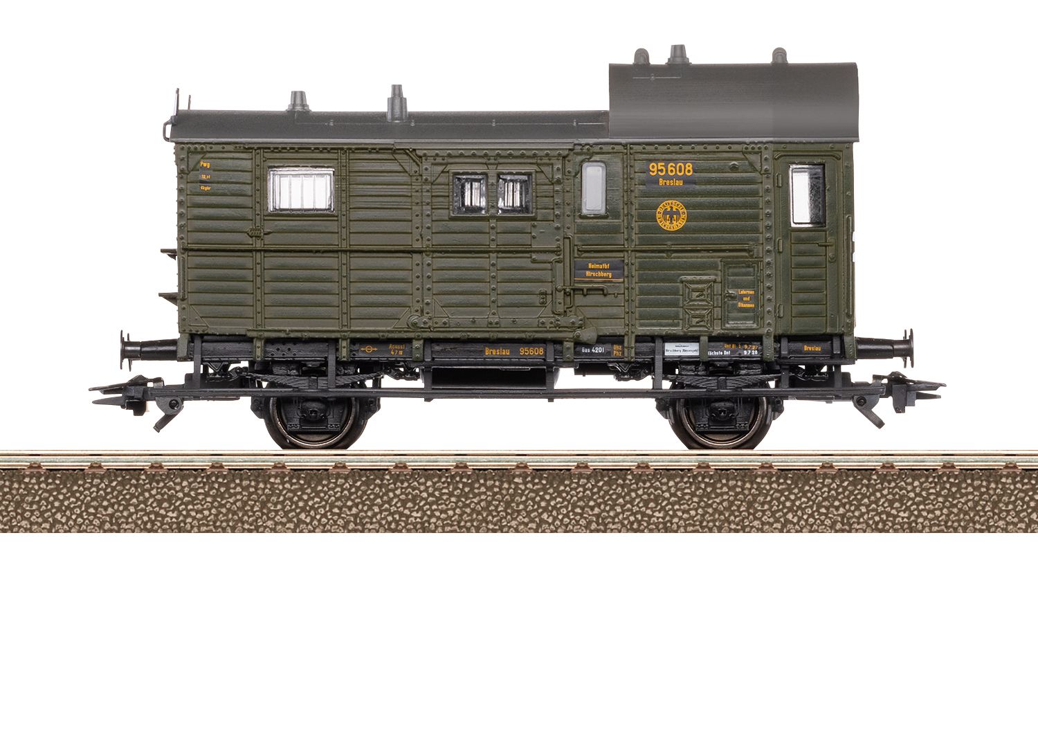 NUR für Clubmitgleider! LT: III.2025! Güterzug-Gepäckwagen Pwg Pr 14