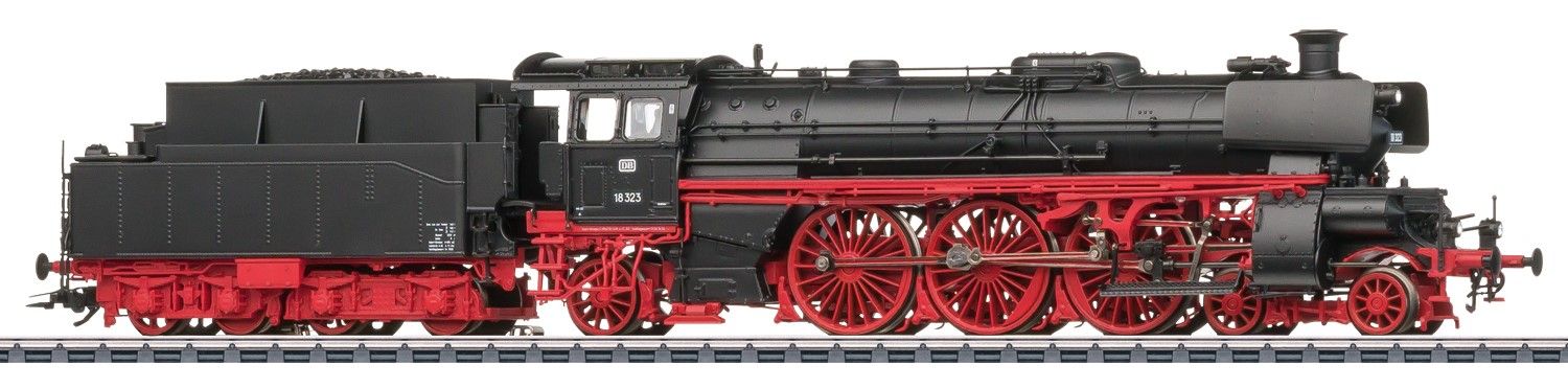 25323 Trix - Dampflok BR 18 323 DB III DCC-Sound/Rauch - Spur H0