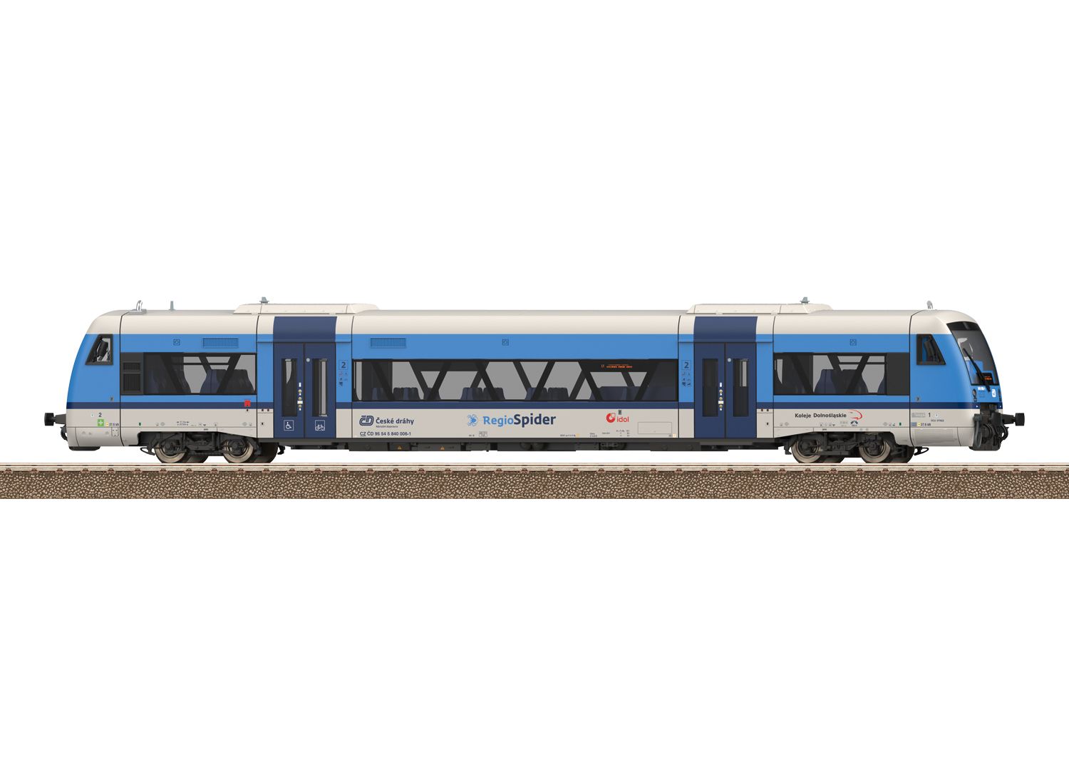25967 Trix - Dieseltriebwagen BR 840 CD - Spur H0