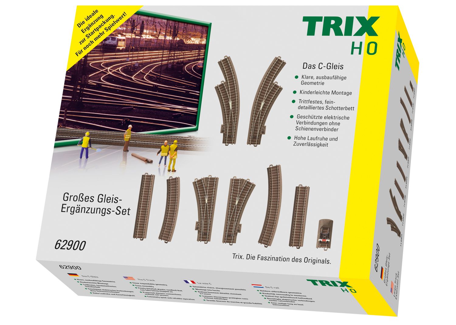 62900 Trix - Trix H0 C-Gleis Ergänzungsset - Spur H0