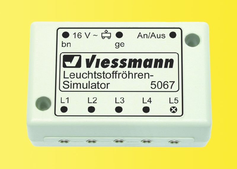 5067 Viessmann - Leuchtstoffroehren-Simulator - allgemein