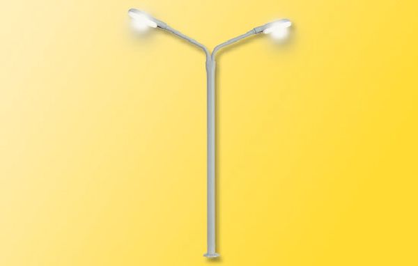 6995 Viessmann - TT Peitschenleuchte d. LED we - Spur TT