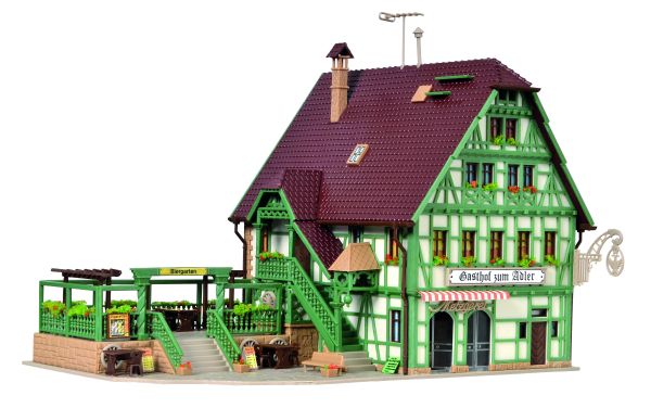 43736 Vollmer - H0 Gasthaus mit Metzgerei und - Spur H0