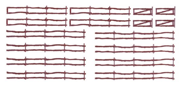 45012 Vollmer - H0 Weidezaun, 190 cm - Spur H0
