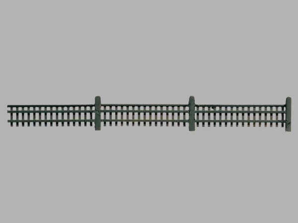 45013 Vollmer - H0 Gartenzaun, 190 cm - Spur H0