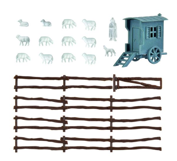 47717 Vollmer - N Sch�ferwagen mit Schafherde - Spur N