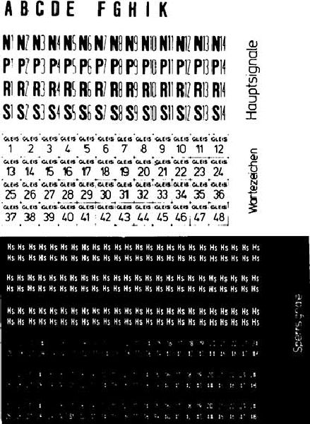 2007 Weinert - Beschriftungssatz - Spur H0