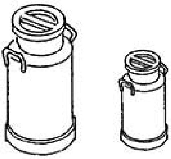 3224 Weinert - Milchkannen H0 - Spur H0