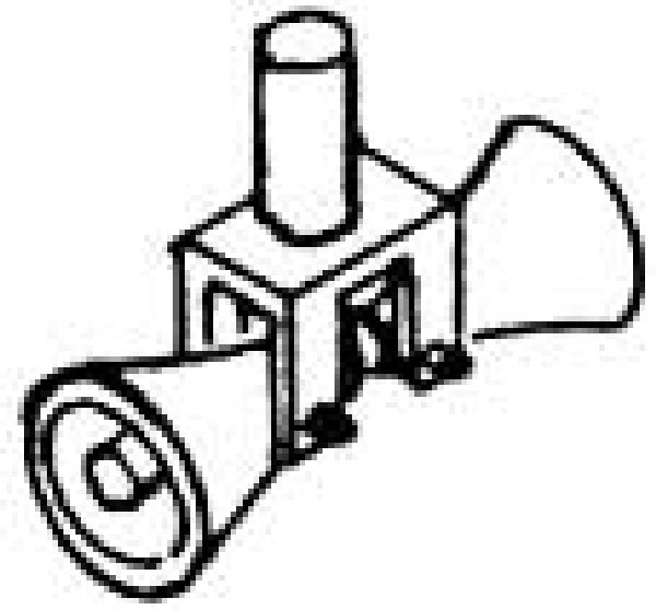 3346 Weinert - Lautsprecher f�r Bahnsteig  H - Spur H0