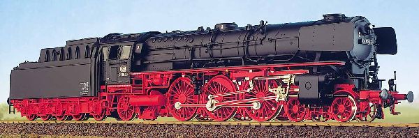 Komplettbausatz BR 01.10 DB Neubaukessel, RP 25-Räder, Speichenräder. Teile in Weißmetall-, Messingguss-, Messingätz-, Bronzeätz- und Neusilberätzteile. Neusilber-Speichenräder. Faulhaber-Motor, Beschriftungssatz.