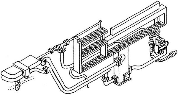 8236 Weinert - Armaturen linke Seite BR01.10 - Spur H0