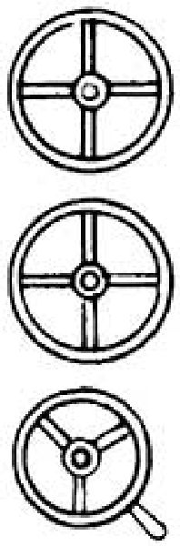 8265 Weinert - Handr�der, ge�tzt,f.Diesellok - Spur H0