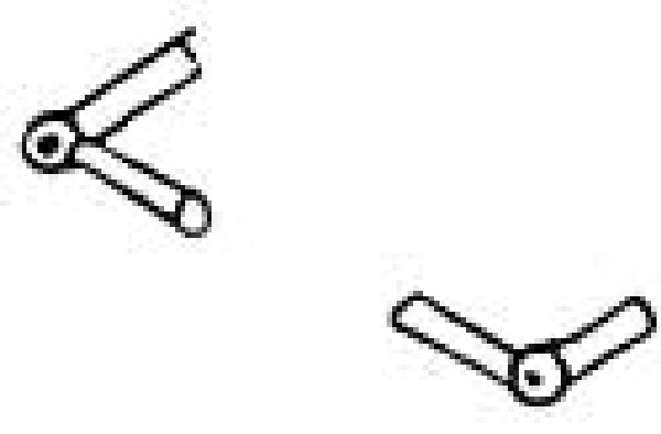 8268 Weinert - Verschlu�knebel,T�rgriff 10St - Spur H0