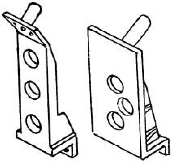 8423 Weinert - Pumpenhalter               2S - Spur H0