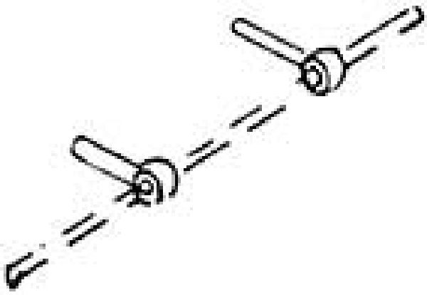 8462 Weinert - Griffstangenhalter - Spur H0