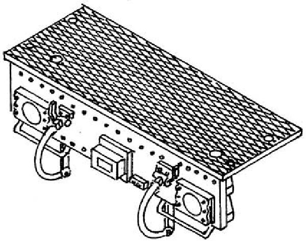 84801 Weinert - vordere Pufferbohle BR 94 - Spur H0