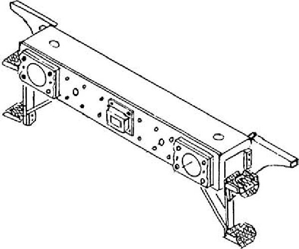 8508 Weinert - Einheitspufferbohle m.Tritten - Spur H0