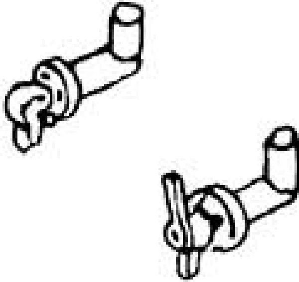8510 Weinert - Absperrh�hne je 2 St. - Spur H0