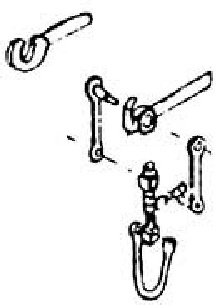 8625 Weinert - Schmalsp.originalkuppl.BS .2S - Spur H0