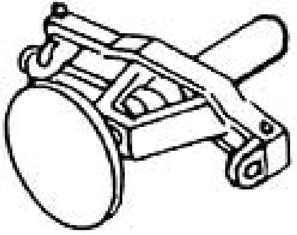 8653 Weinert - Schmalspurkupp.m.f.Mittelp.2S - Spur H0